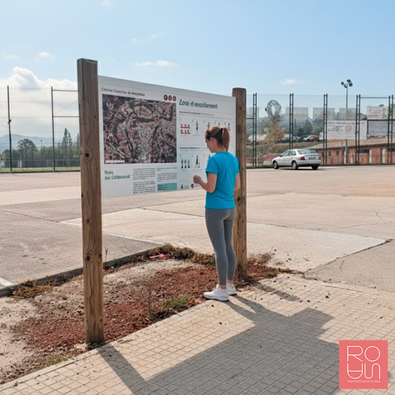 Cartellera Circuits Esportius de Proximitat: Senyalització Diputació de Barcelona